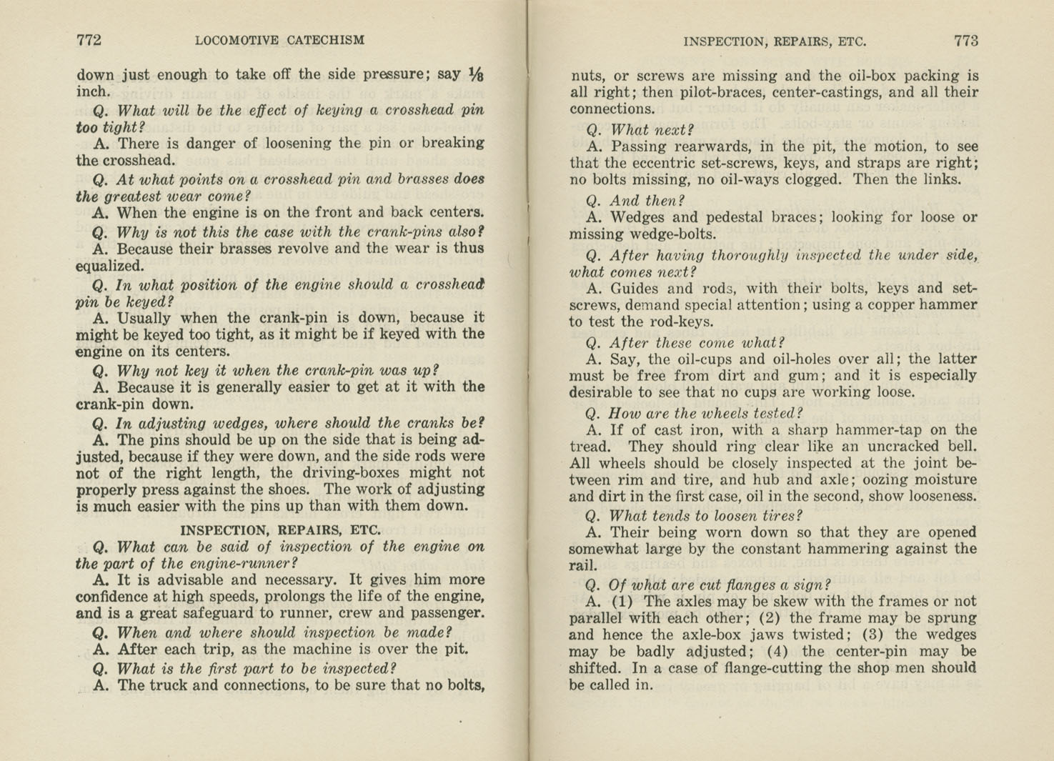 Locomotive Catechism