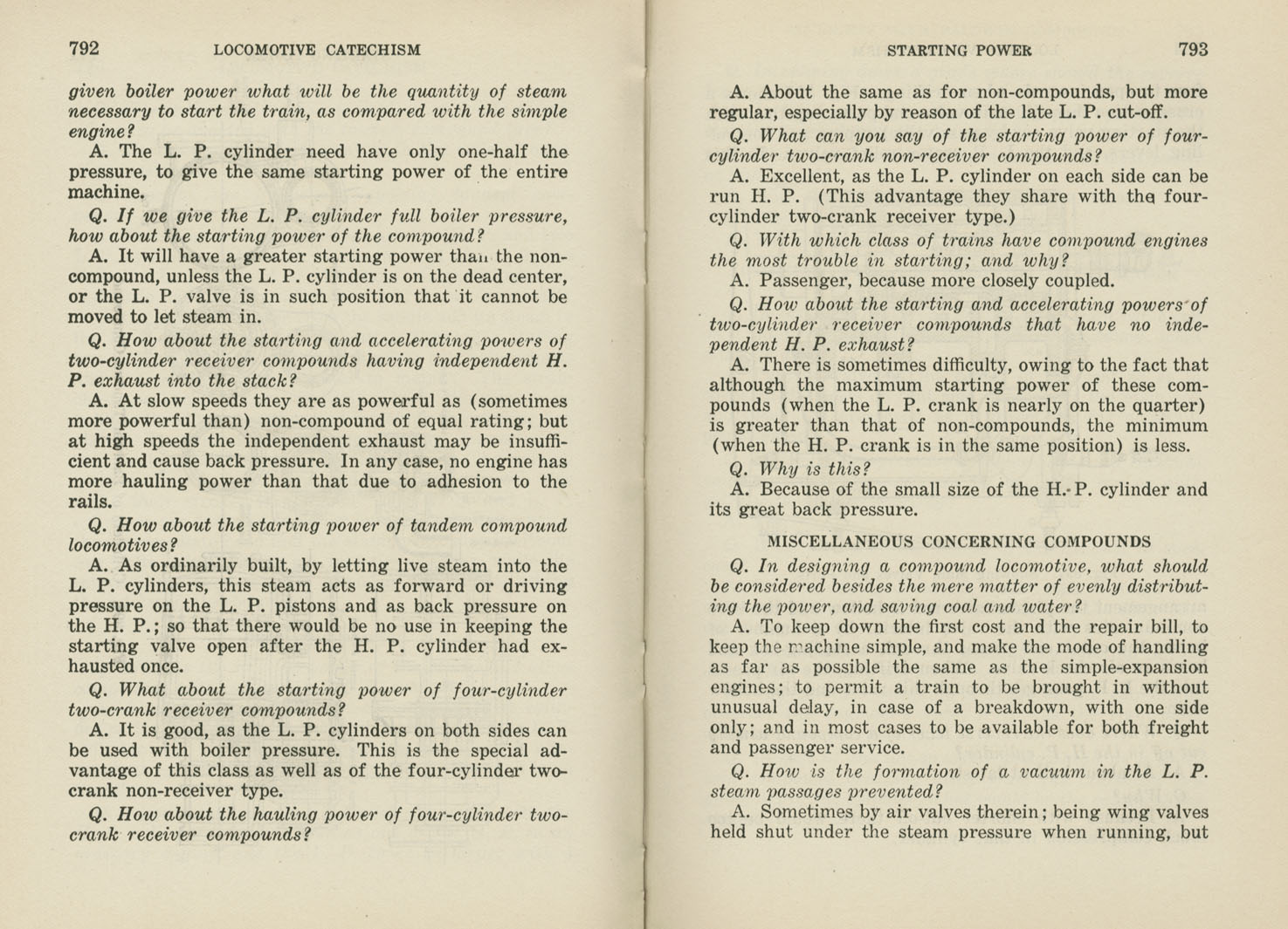 Locomotive Catechism