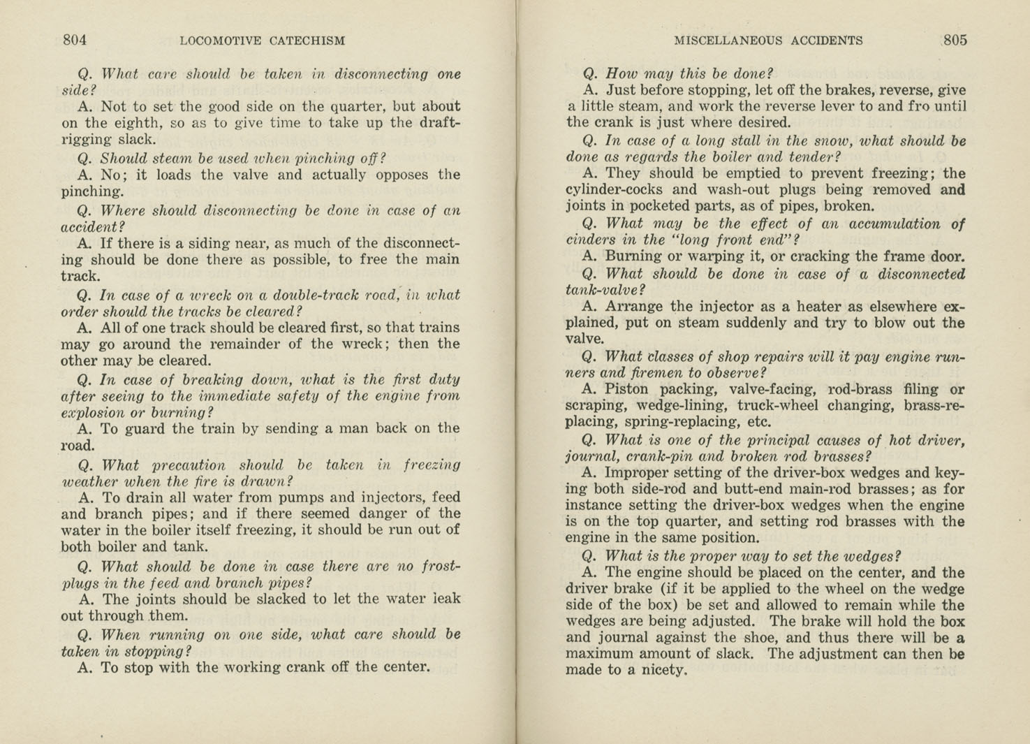Locomotive Catechism