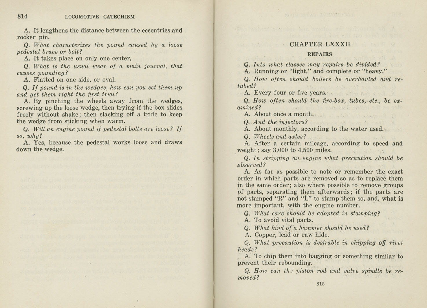 Locomotive Catechism