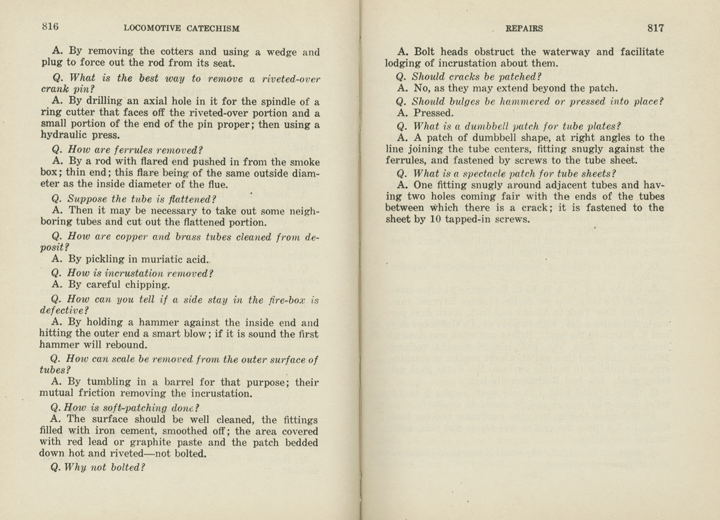 Locomotive Catechism