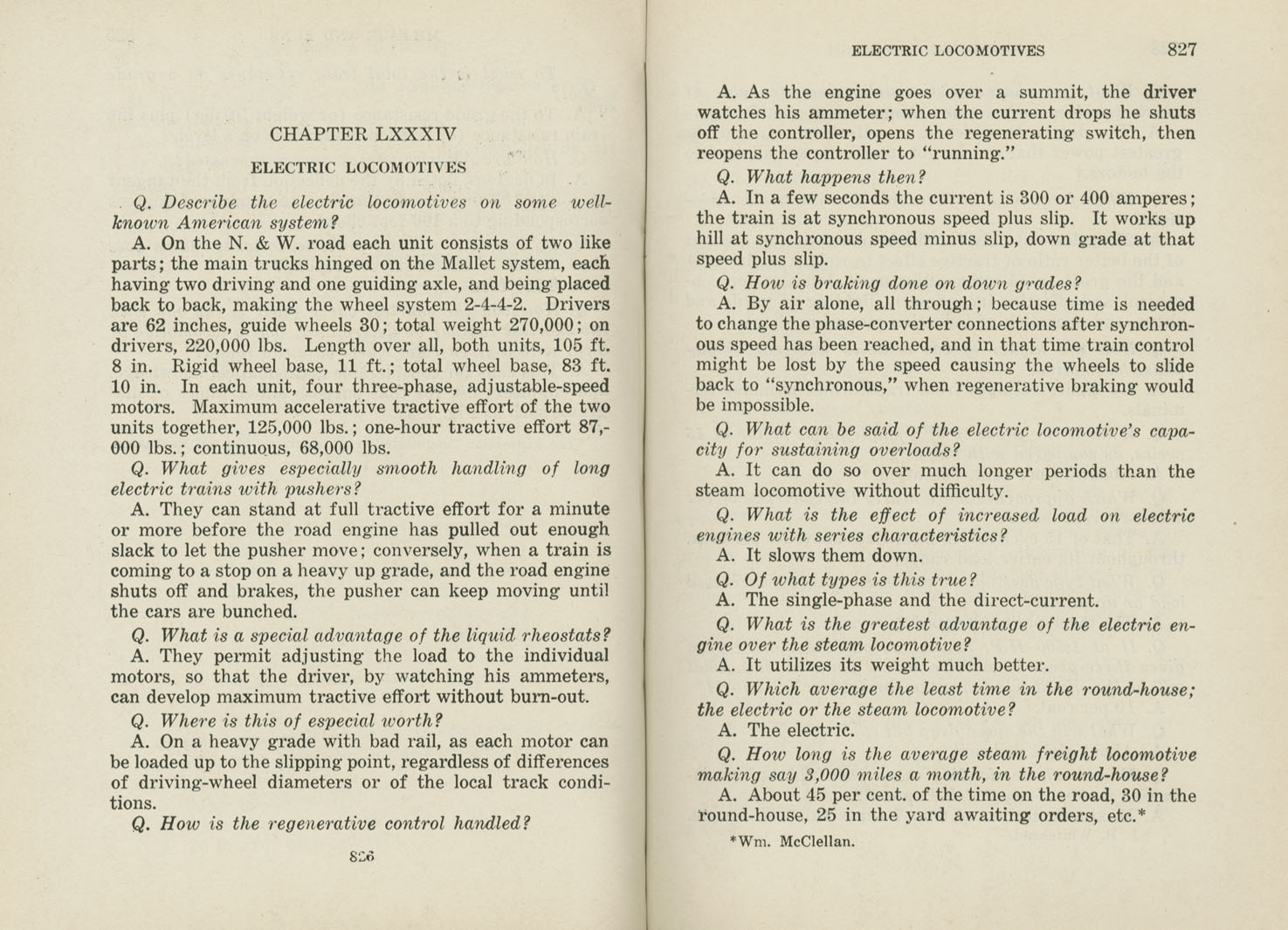 Locomotive Catechism