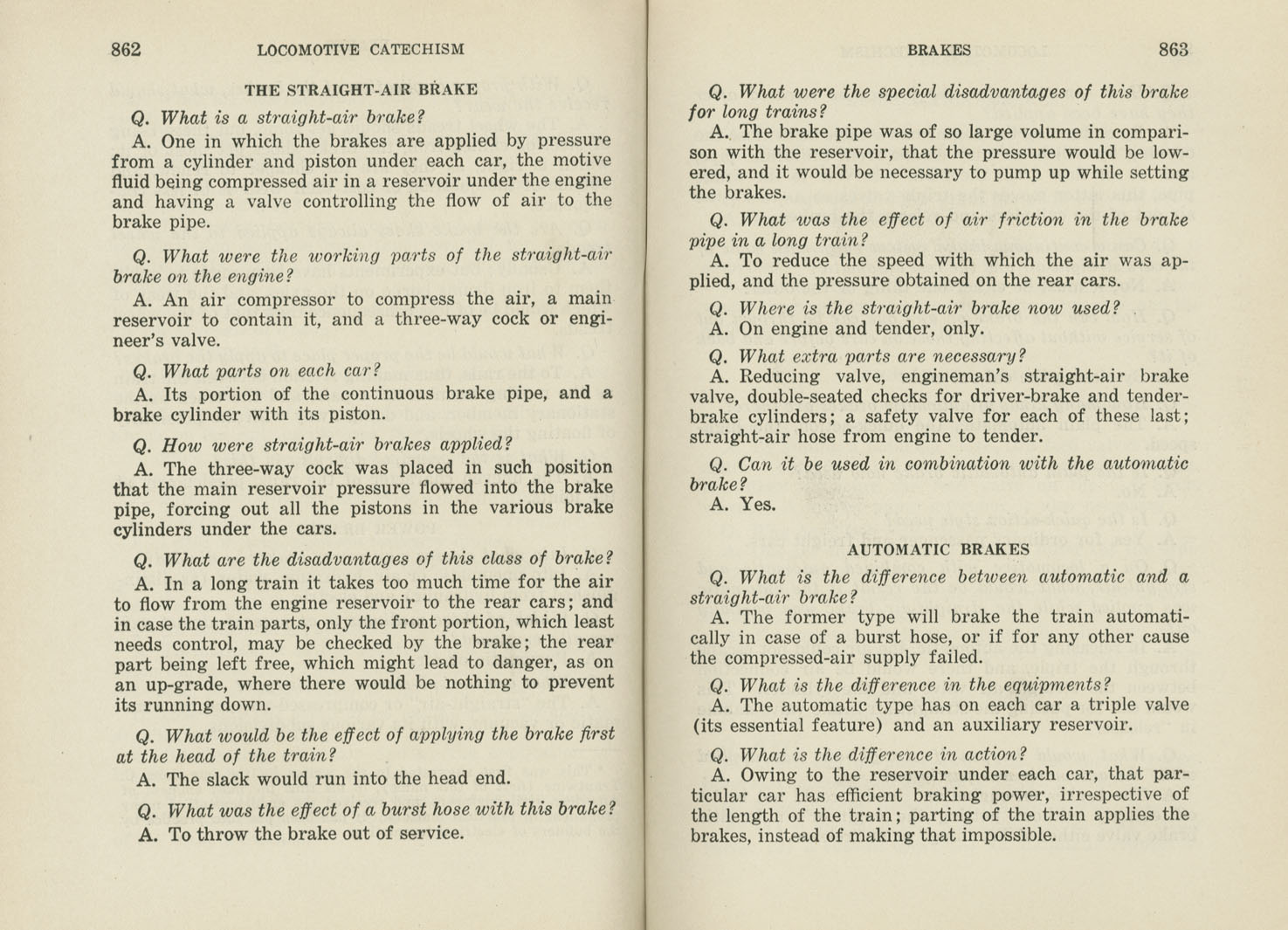 Locomotive Catechism