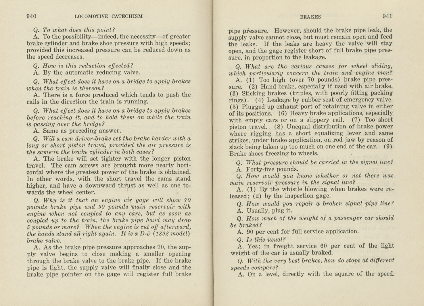 Locomotive Catechism