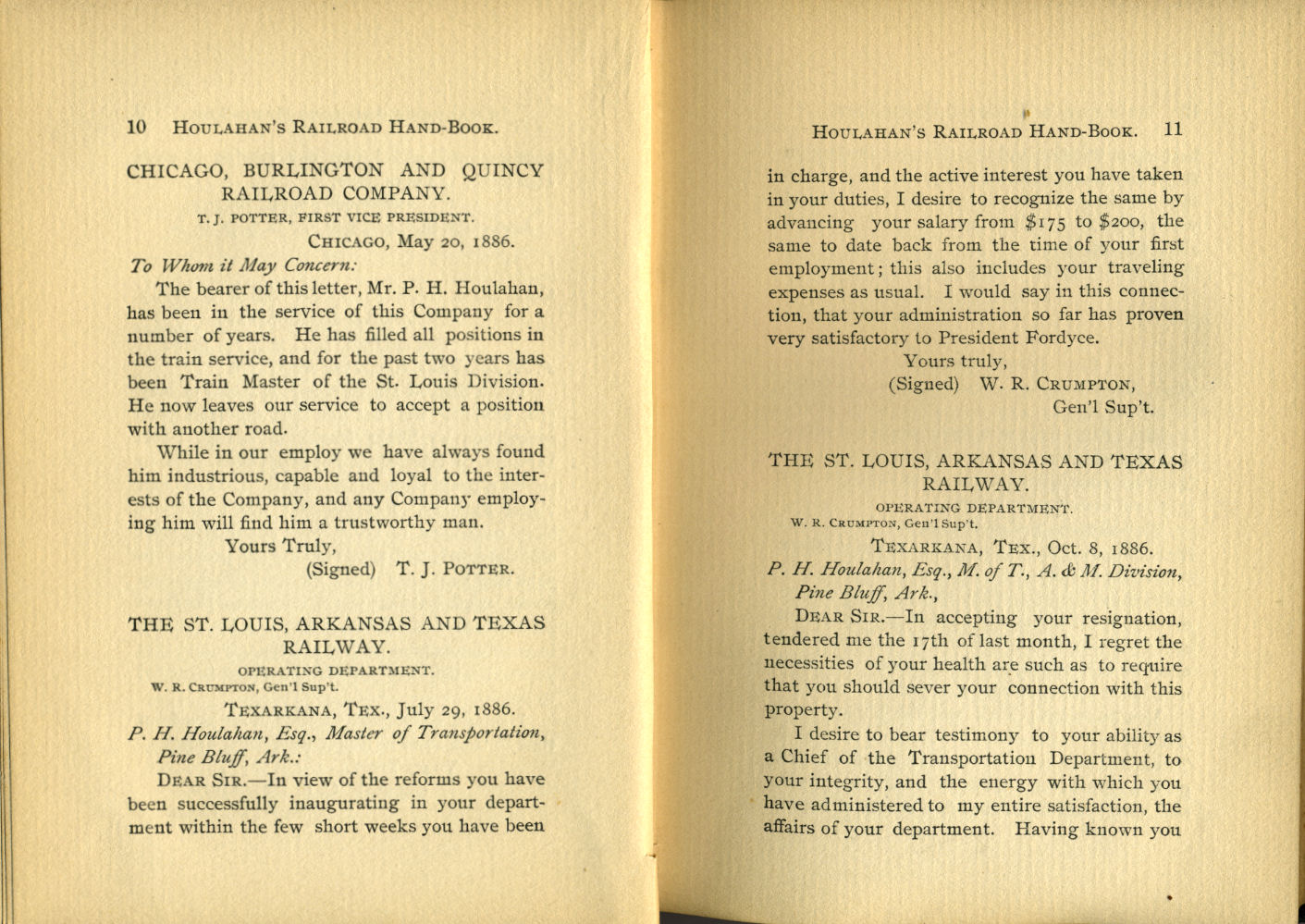 Houlahan's Railroad Hand Book