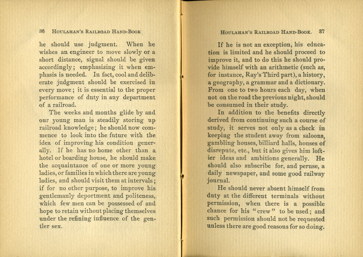 Houlahan's Railroad Hand Book