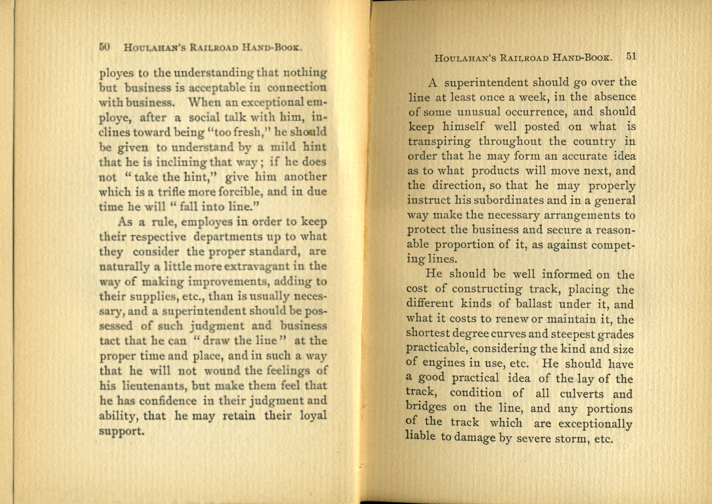 Houlahan's Railroad Hand Book
