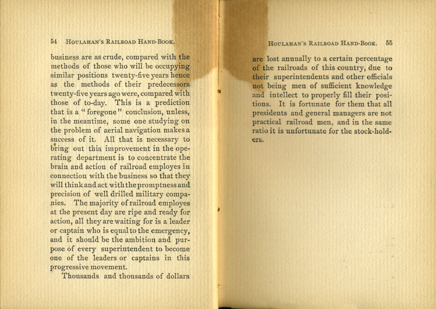 Houlahan's Railroad Hand Book