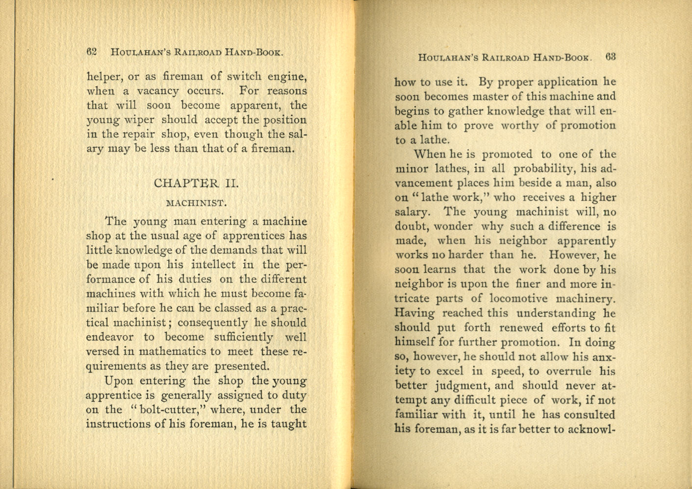 Houlahan's Railroad Hand Book