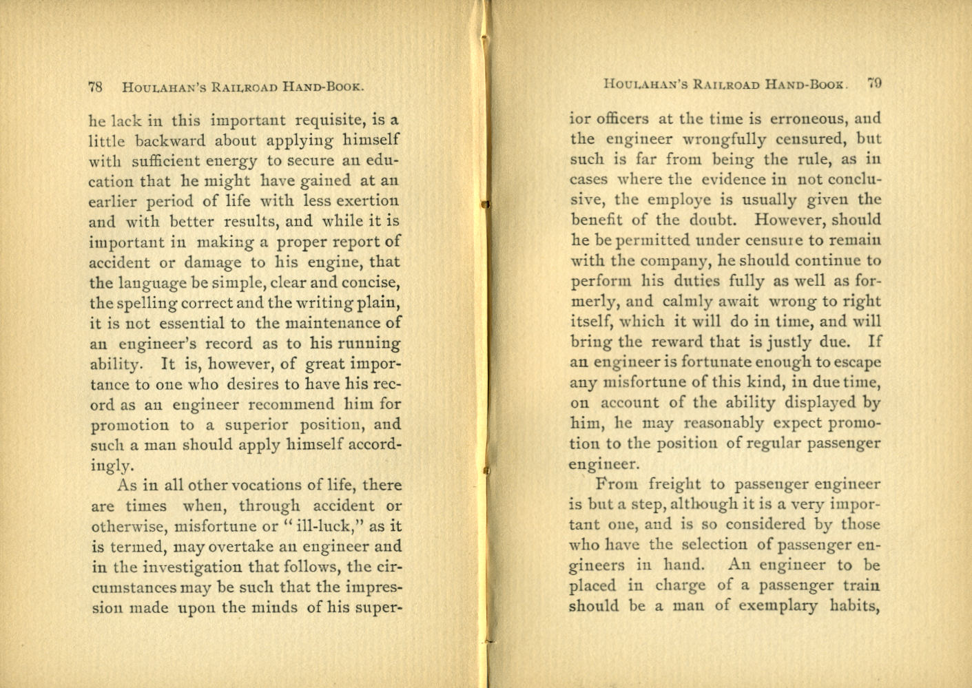 Houlahan's Railroad Hand Book