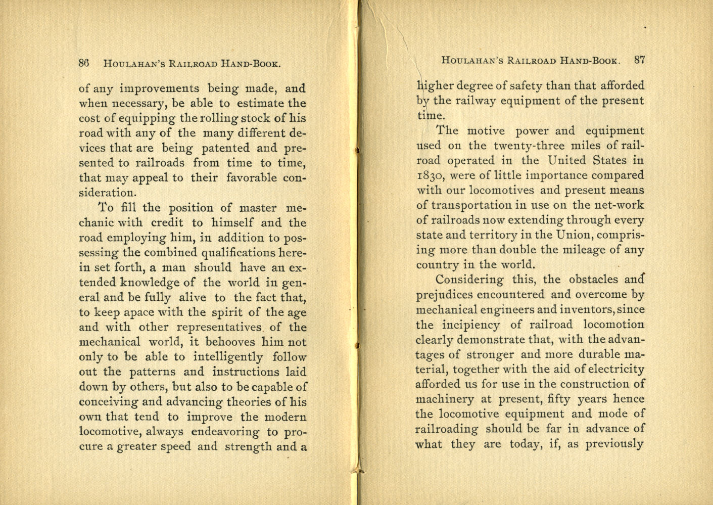Houlahan's Railroad Hand Book
