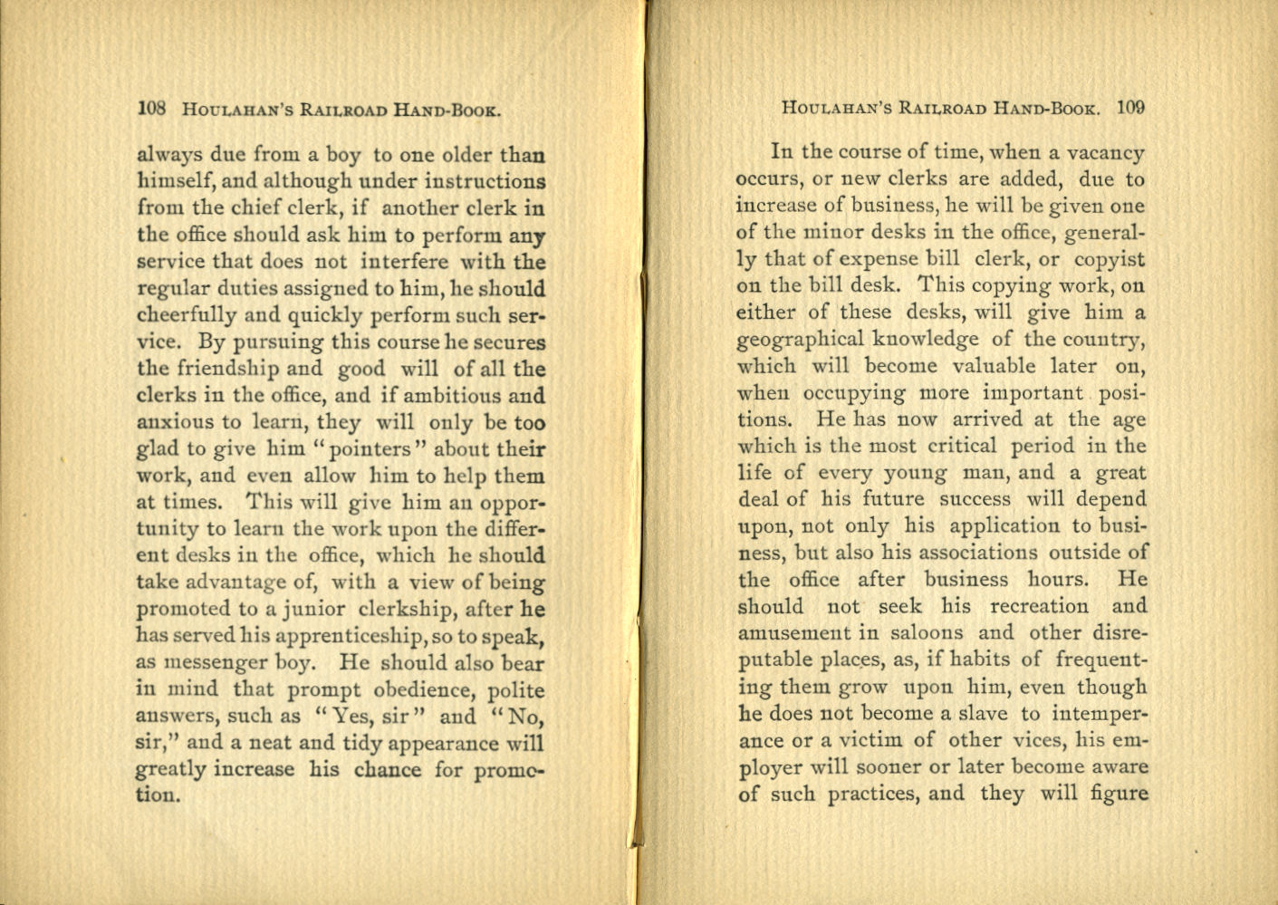 Houlahan's Railroad Hand Book