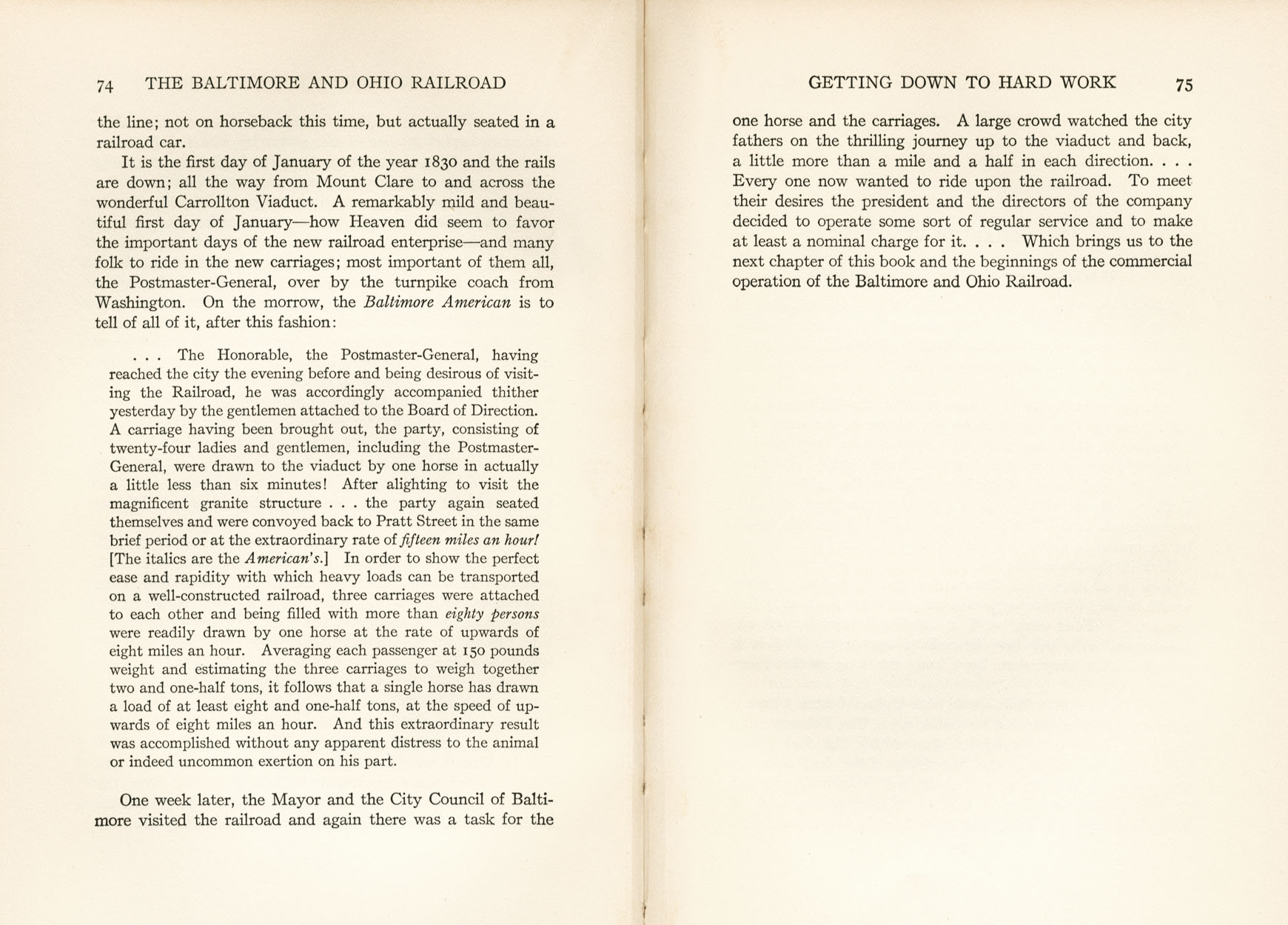 Story of the Baltimore & Ohio