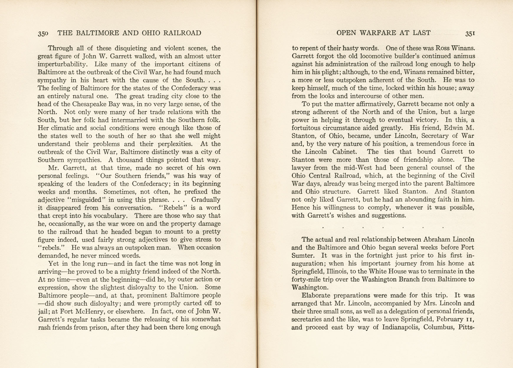 Story of the Baltimore & Ohio