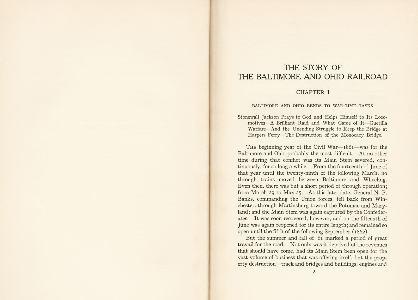 Hungerford, Story of the B&O