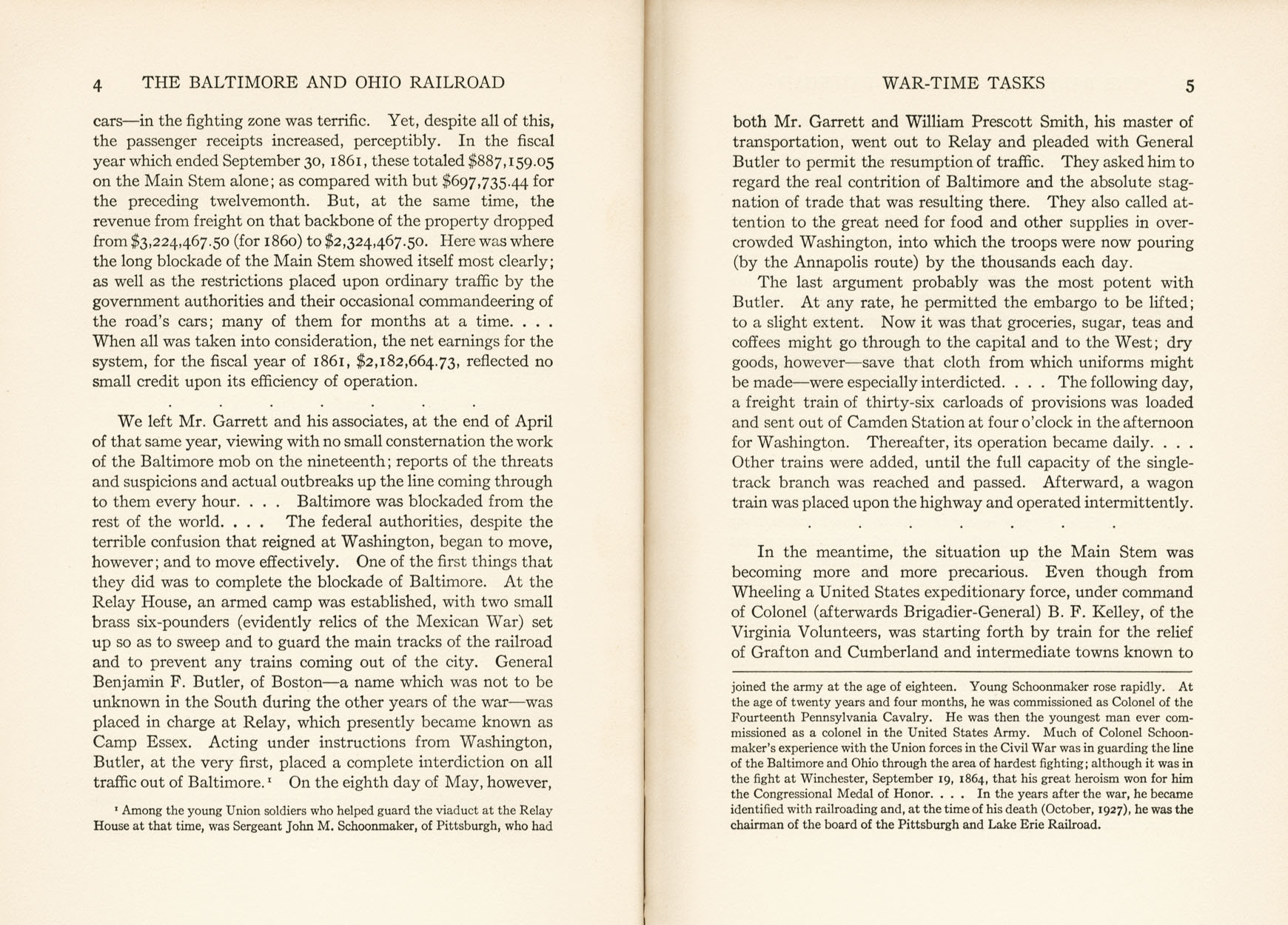 Hungerford, Story of the B&O