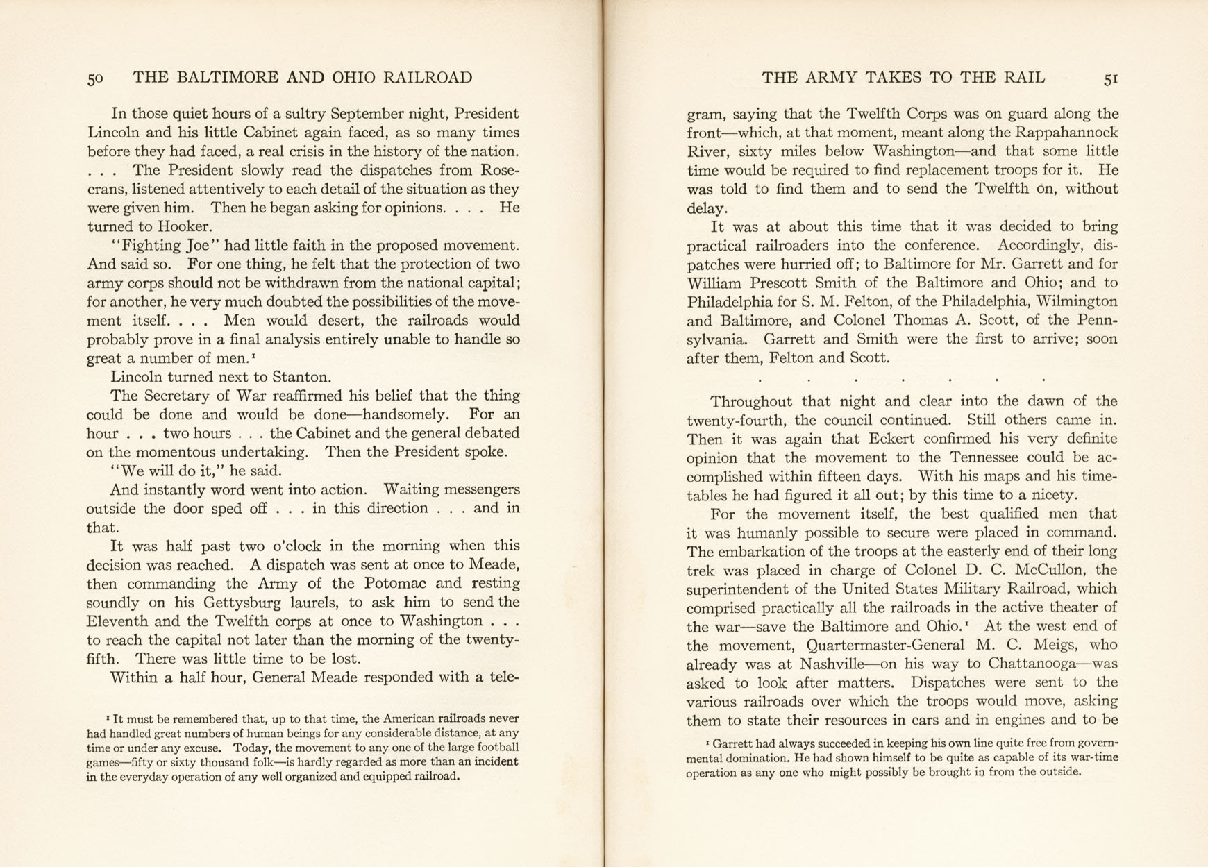 Hungerford, Story of the B&O