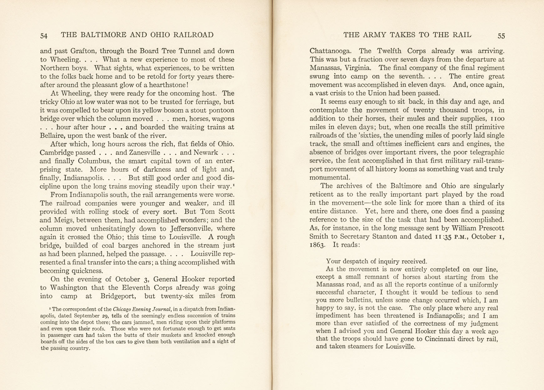 Hungerford, Story of the B&O