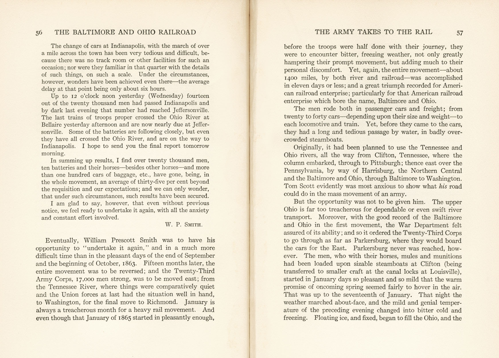 Hungerford, Story of the B&O