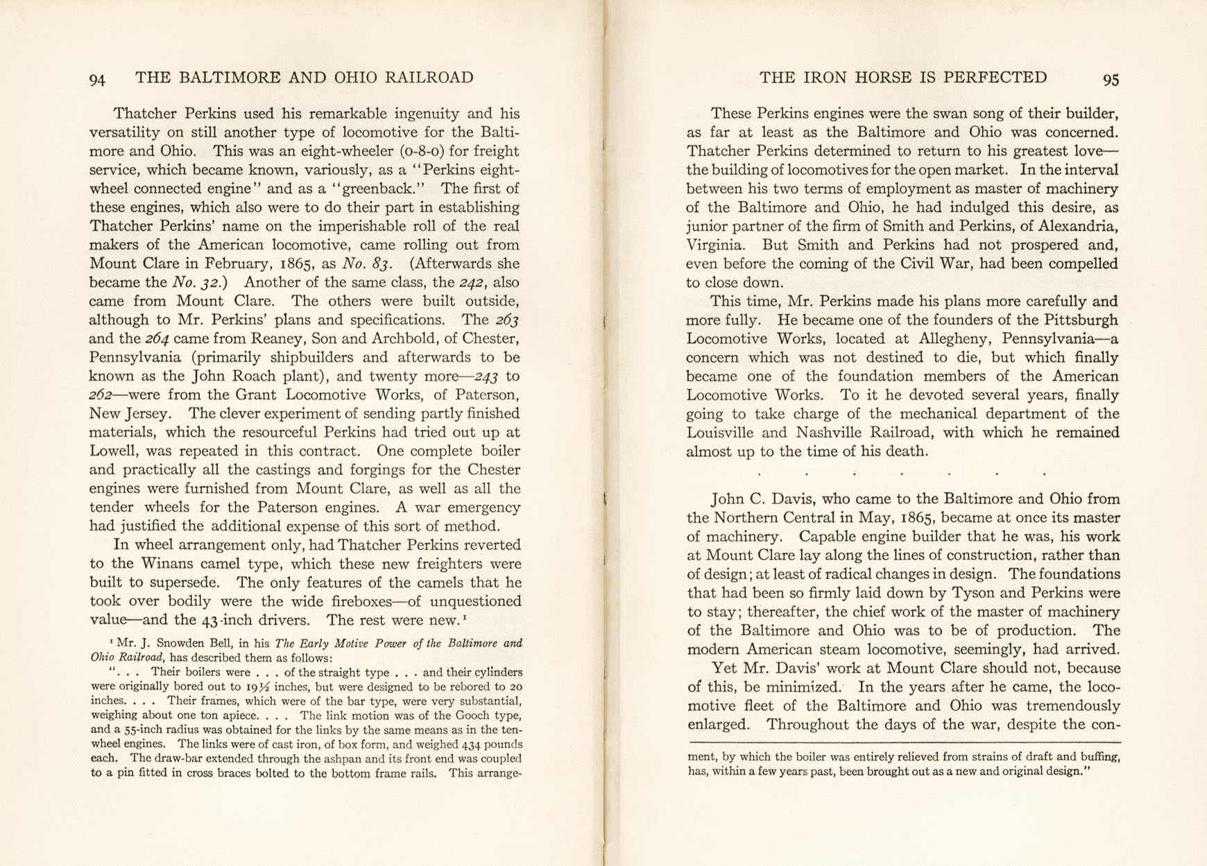 Hungerford, Story of the B&O