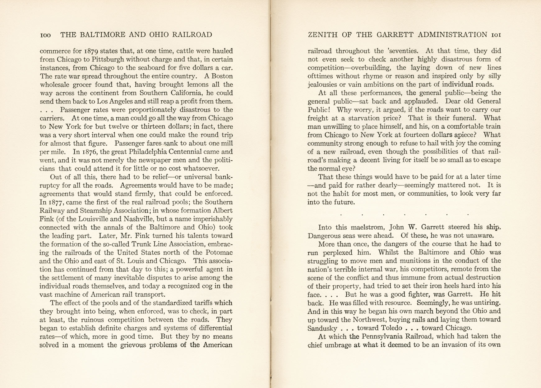 Hungerford, Story of the B&O