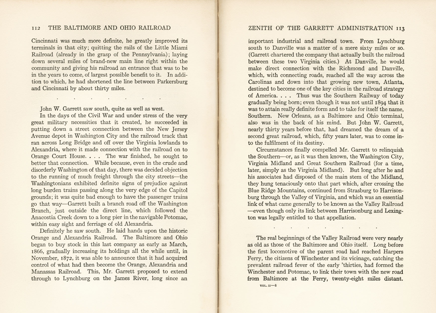 Hungerford, Story of the B&O