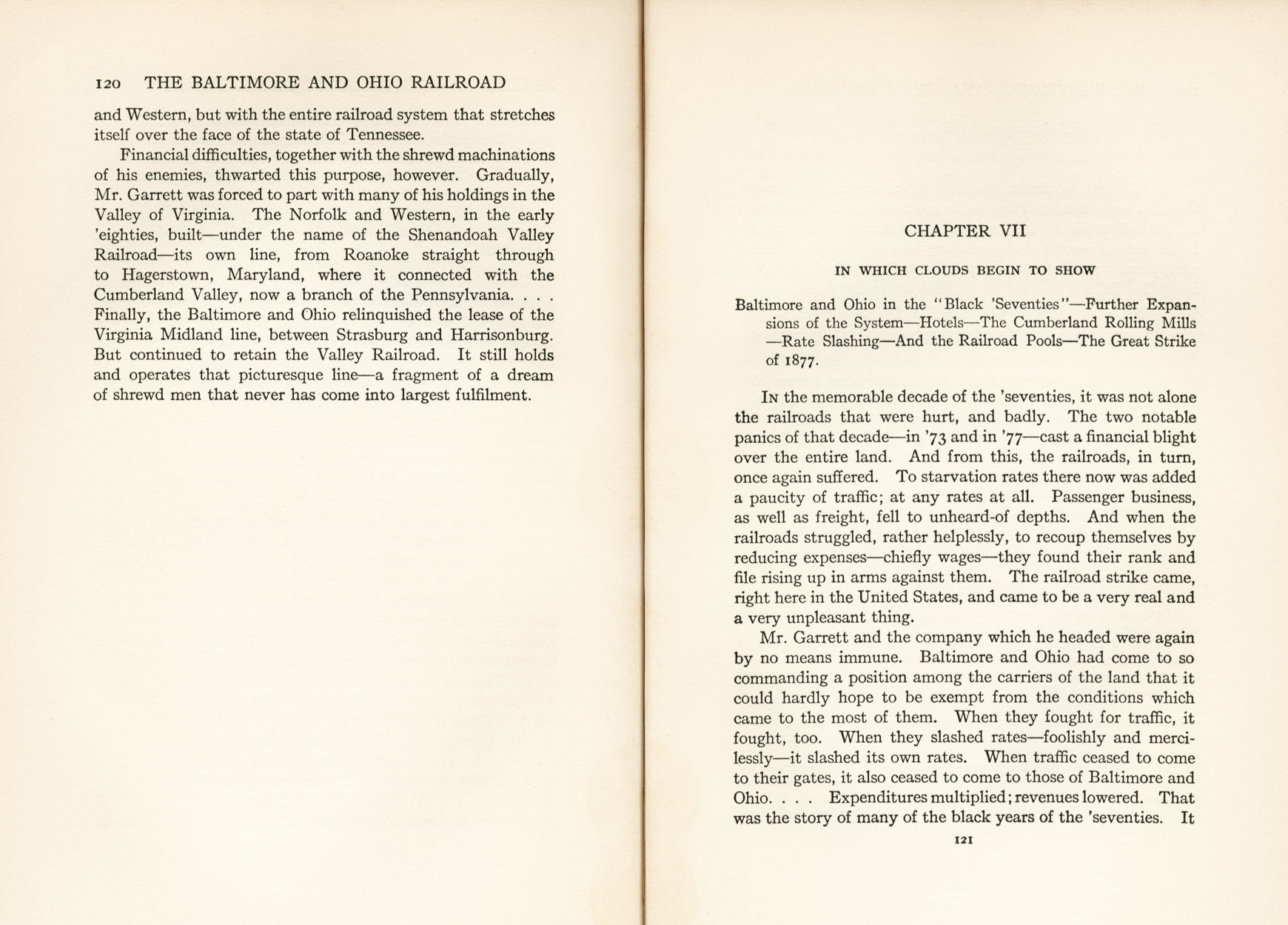 Hungerford, Story of the B&O