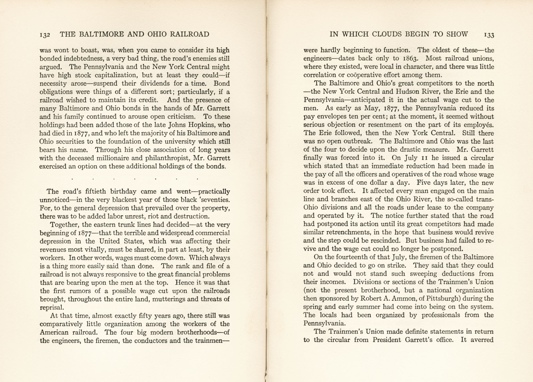 Hungerford, Story of the B&O