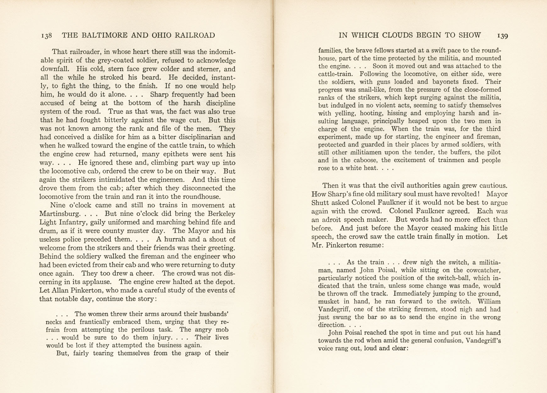 Hungerford, Story of the B&O