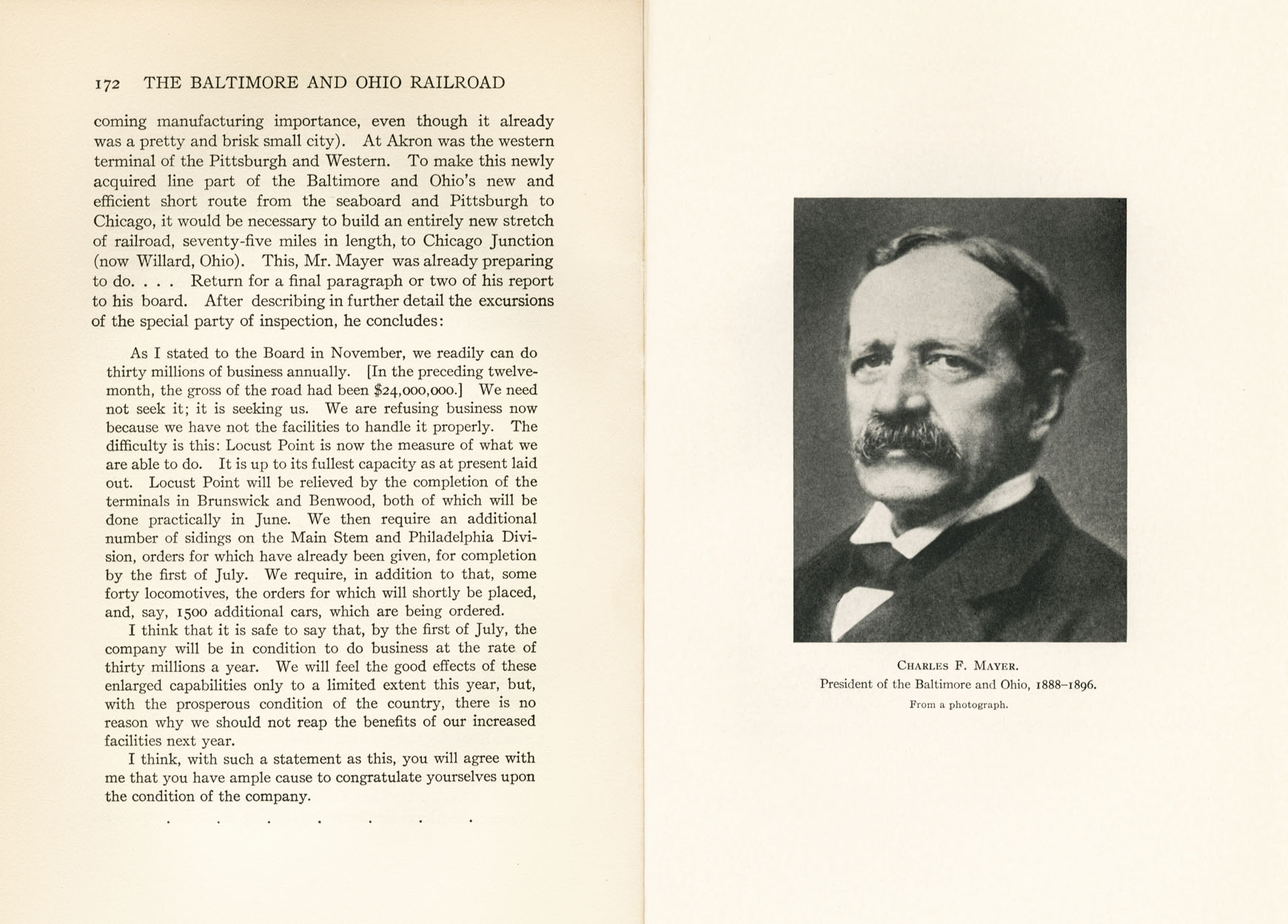 Hungerford, Story of the B&O