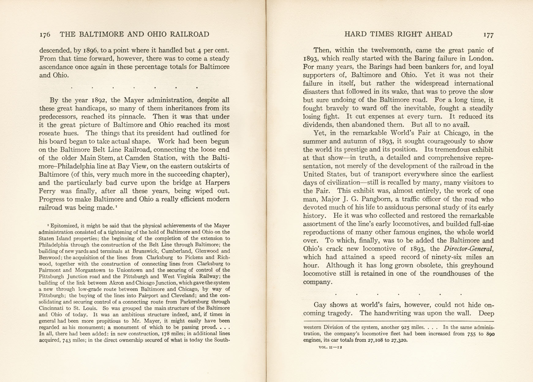 Hungerford, Story of the B&O