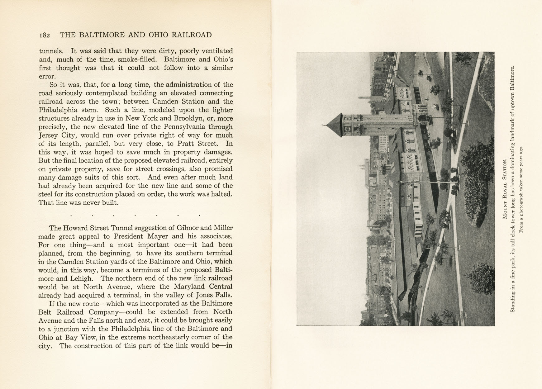 Hungerford, Story of the B&O