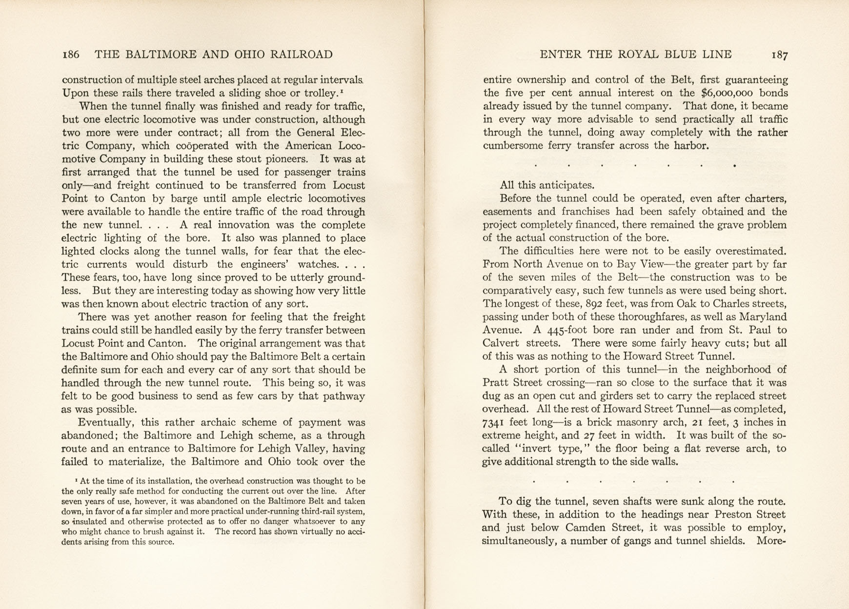 Hungerford, Story of the B&O