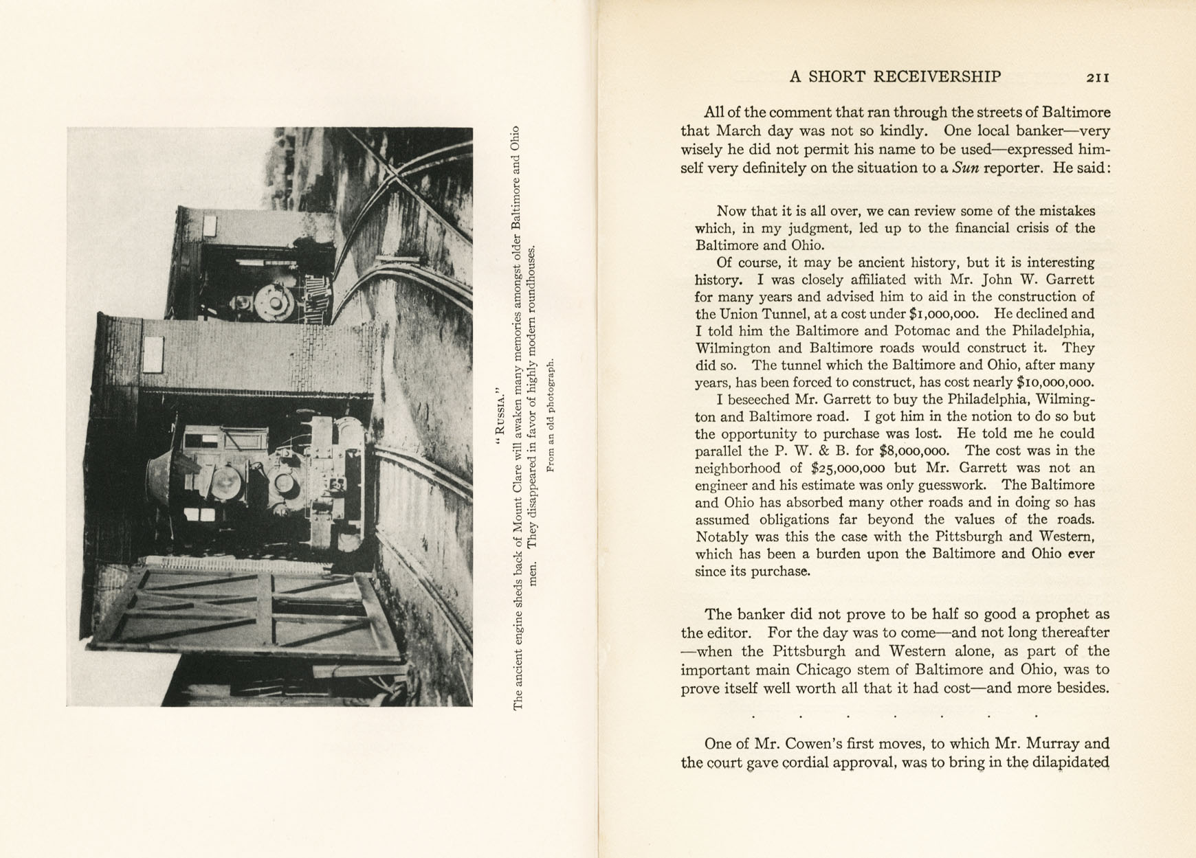 Hungerford, Story of the B&O