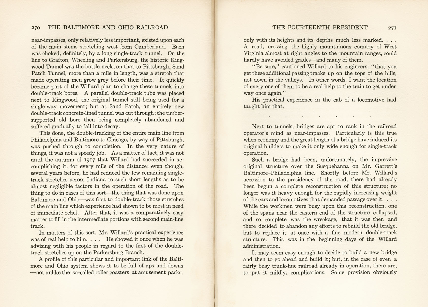 Hungerford, Story of the B&O