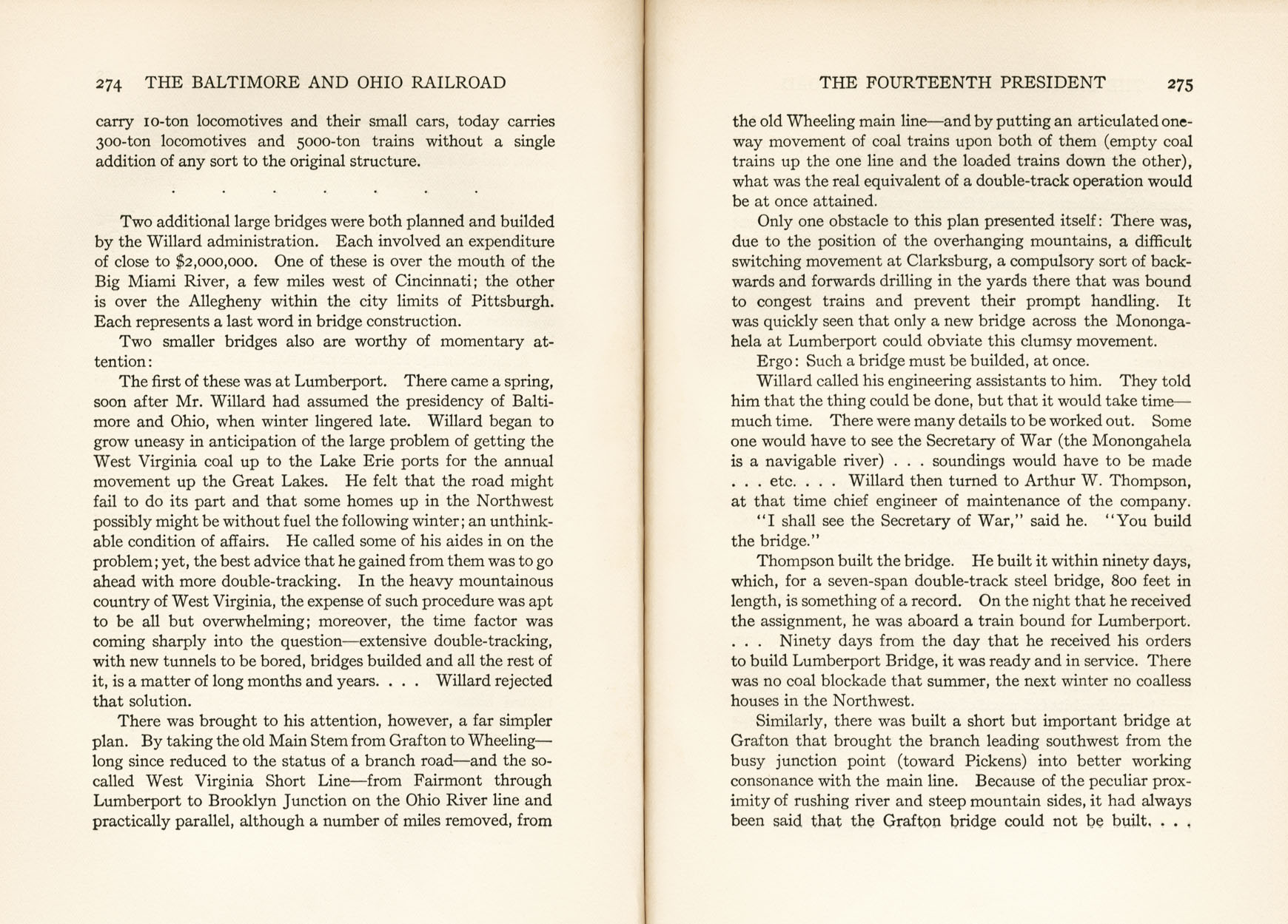 Hungerford, Story of the B&O