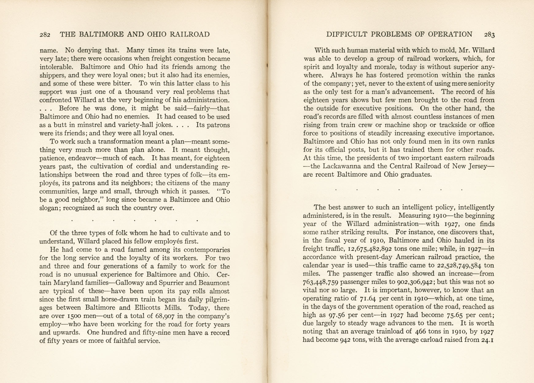 Hungerford, Story of the B&O