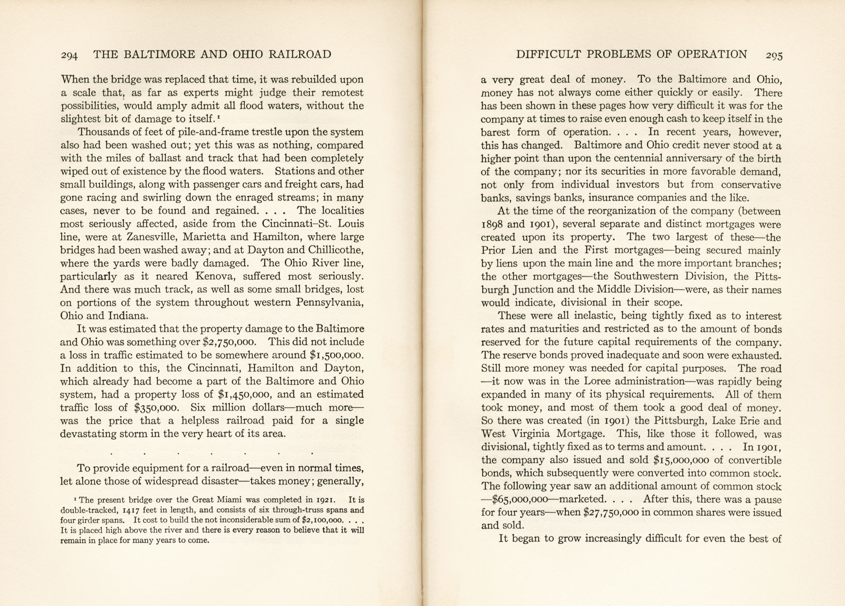 Hungerford, Story of the B&O