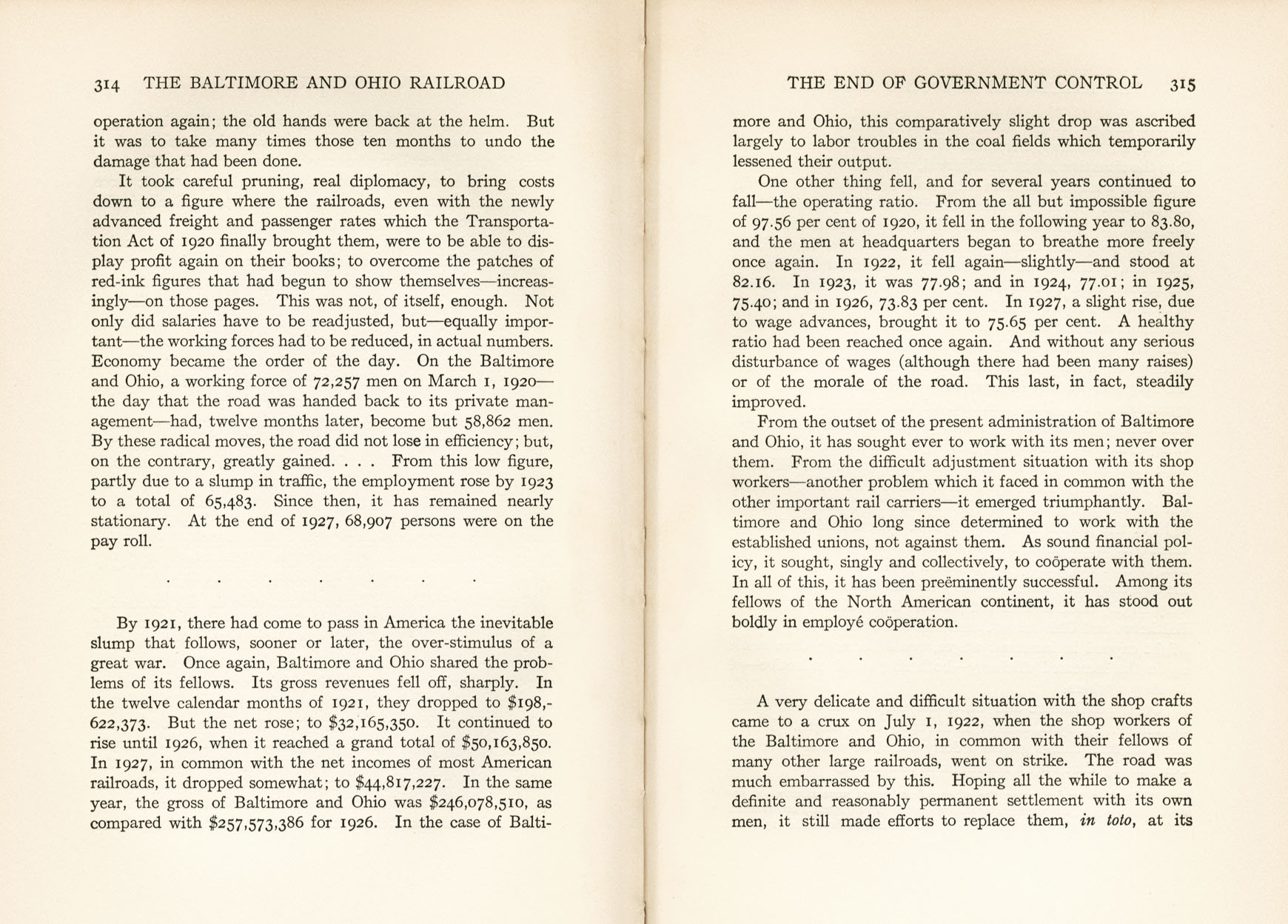 Hungerford, Story of the B&O
