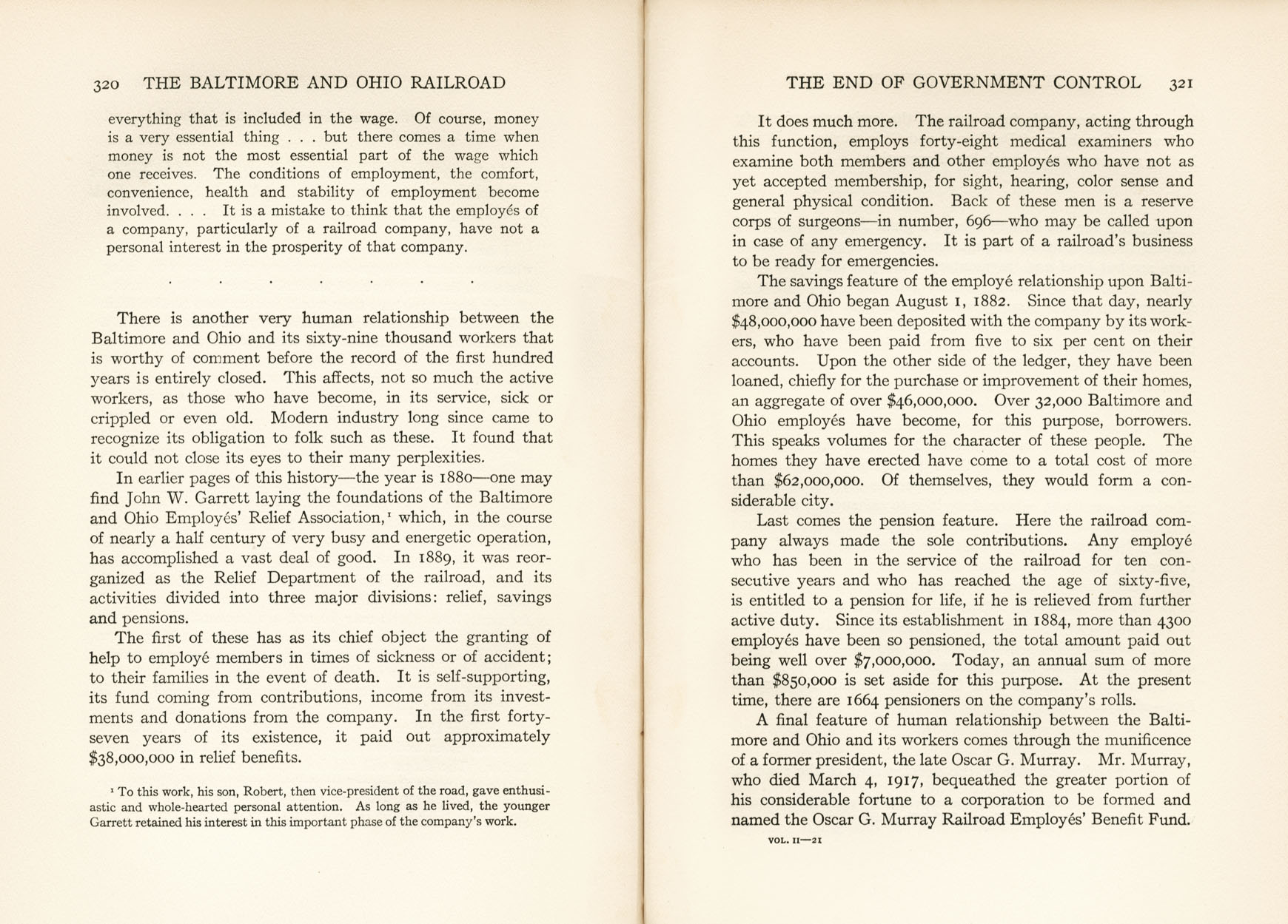 Hungerford, Story of the B&O