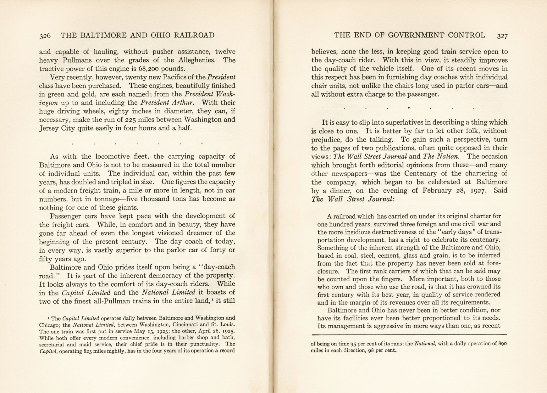 Hungerford, Story of the B&O