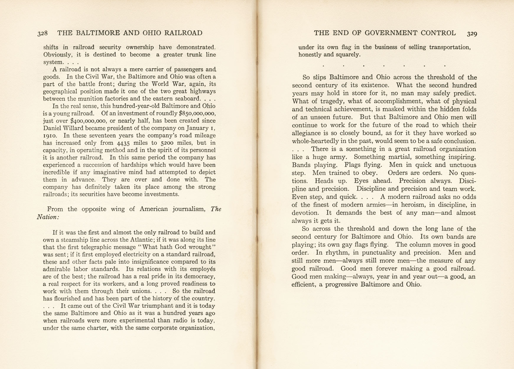 Hungerford, Story of the B&O