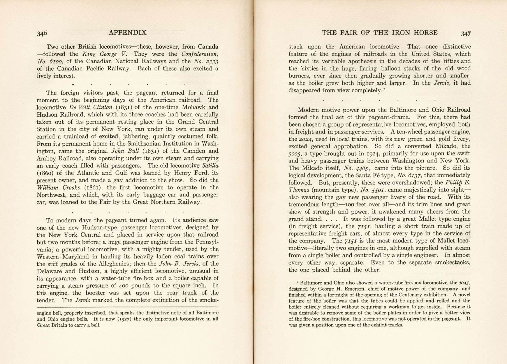 Hungerford, Story of the B&O