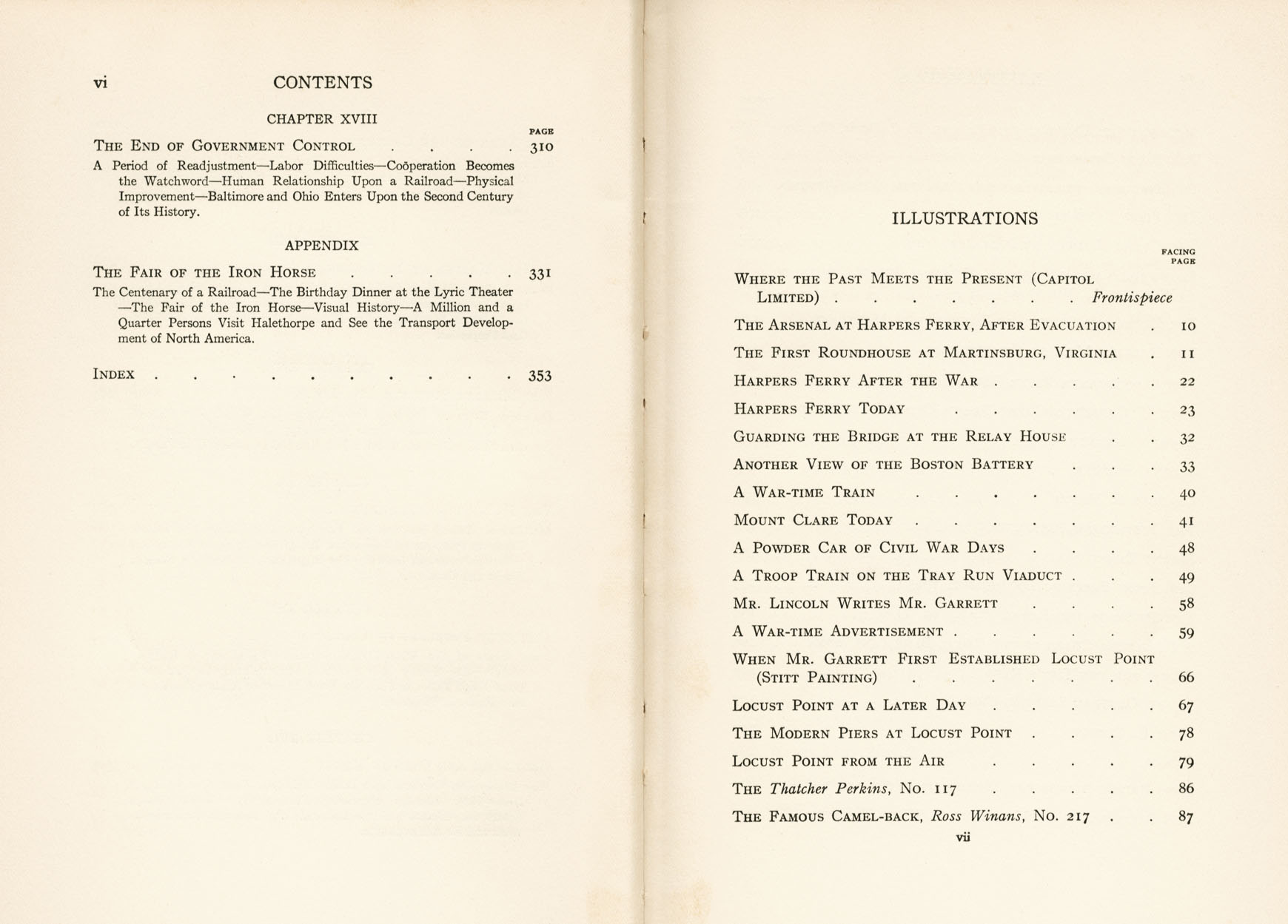 Hungerford, Story of the B&O
