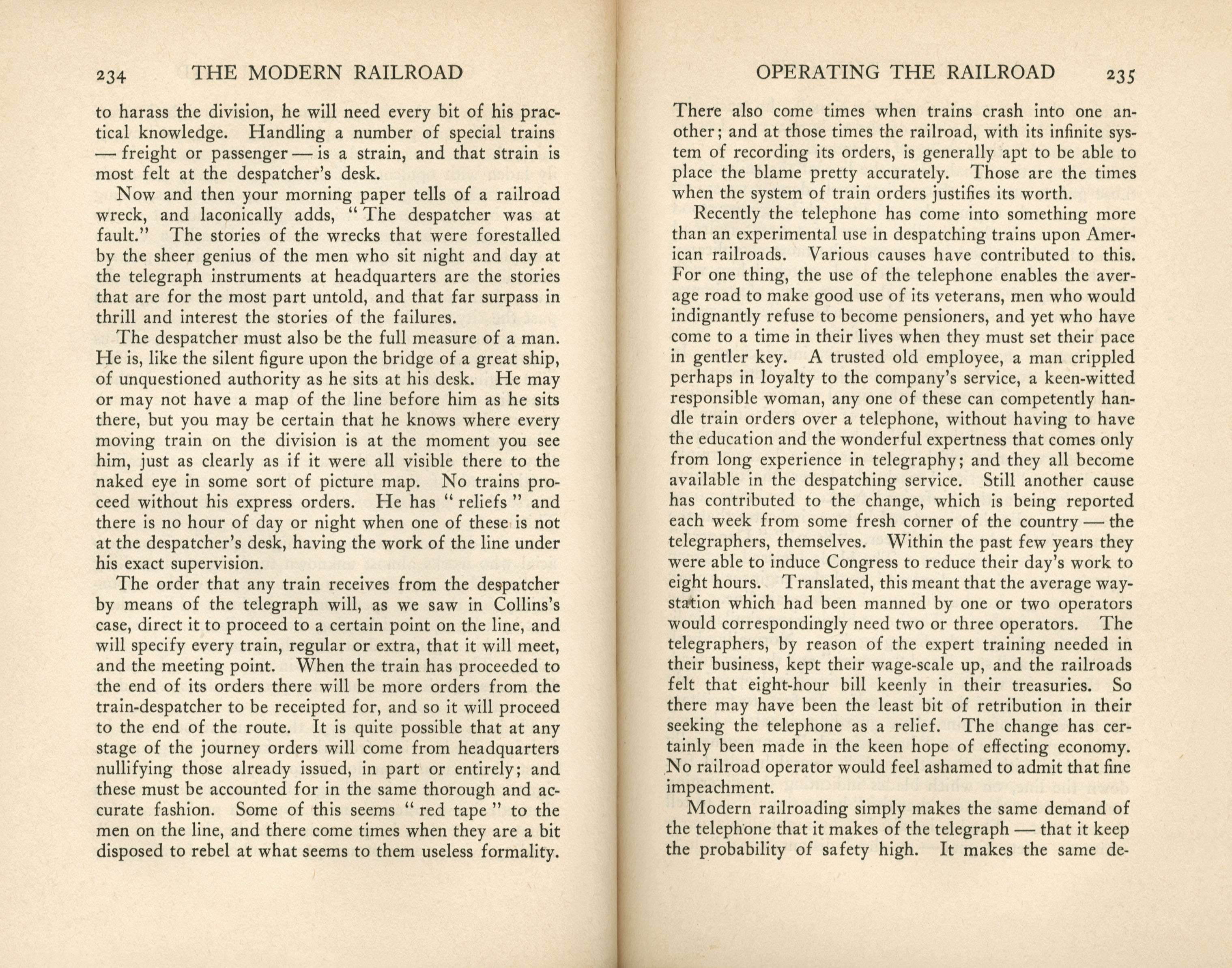 The Modern Railroad