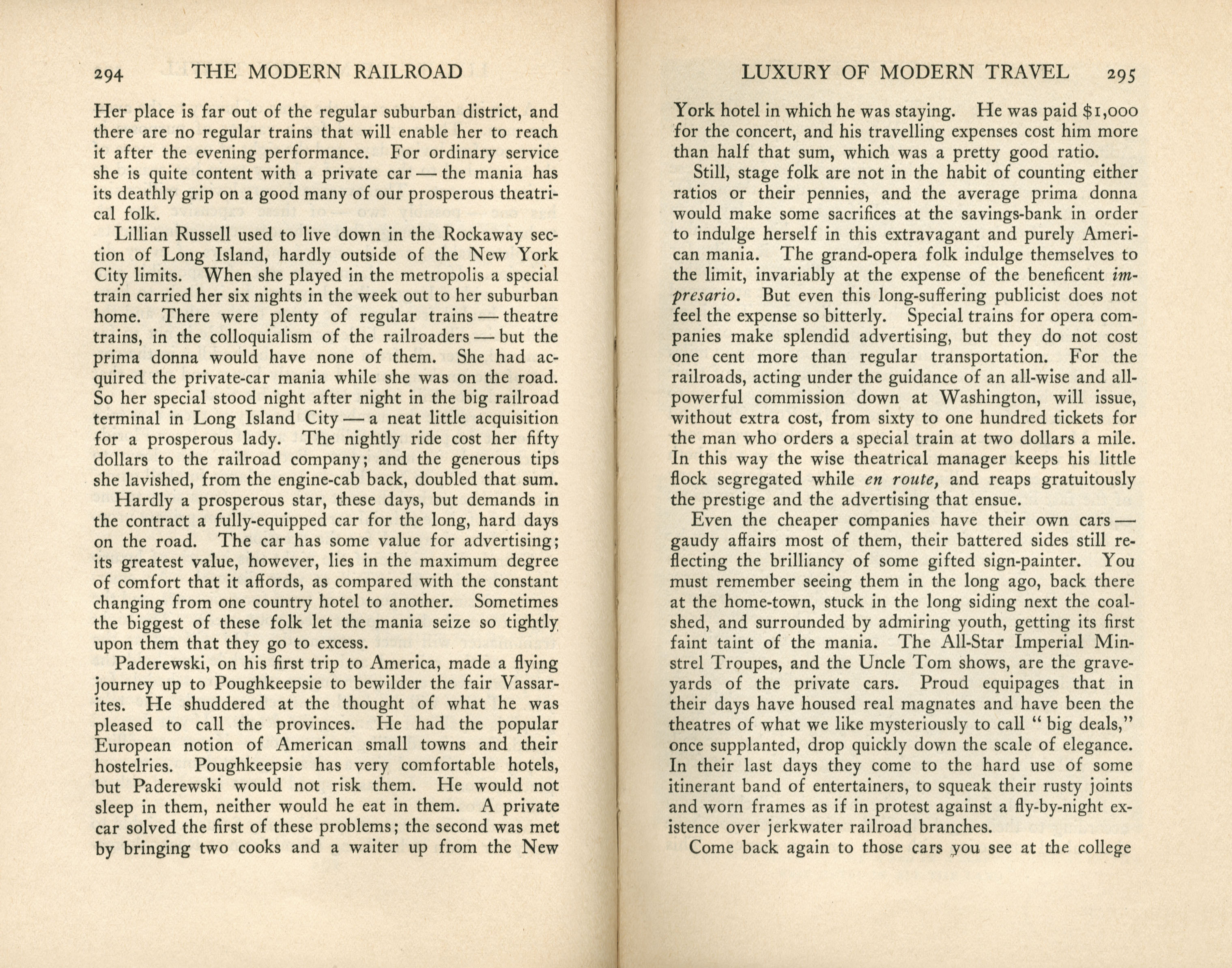 The Modern Railroad