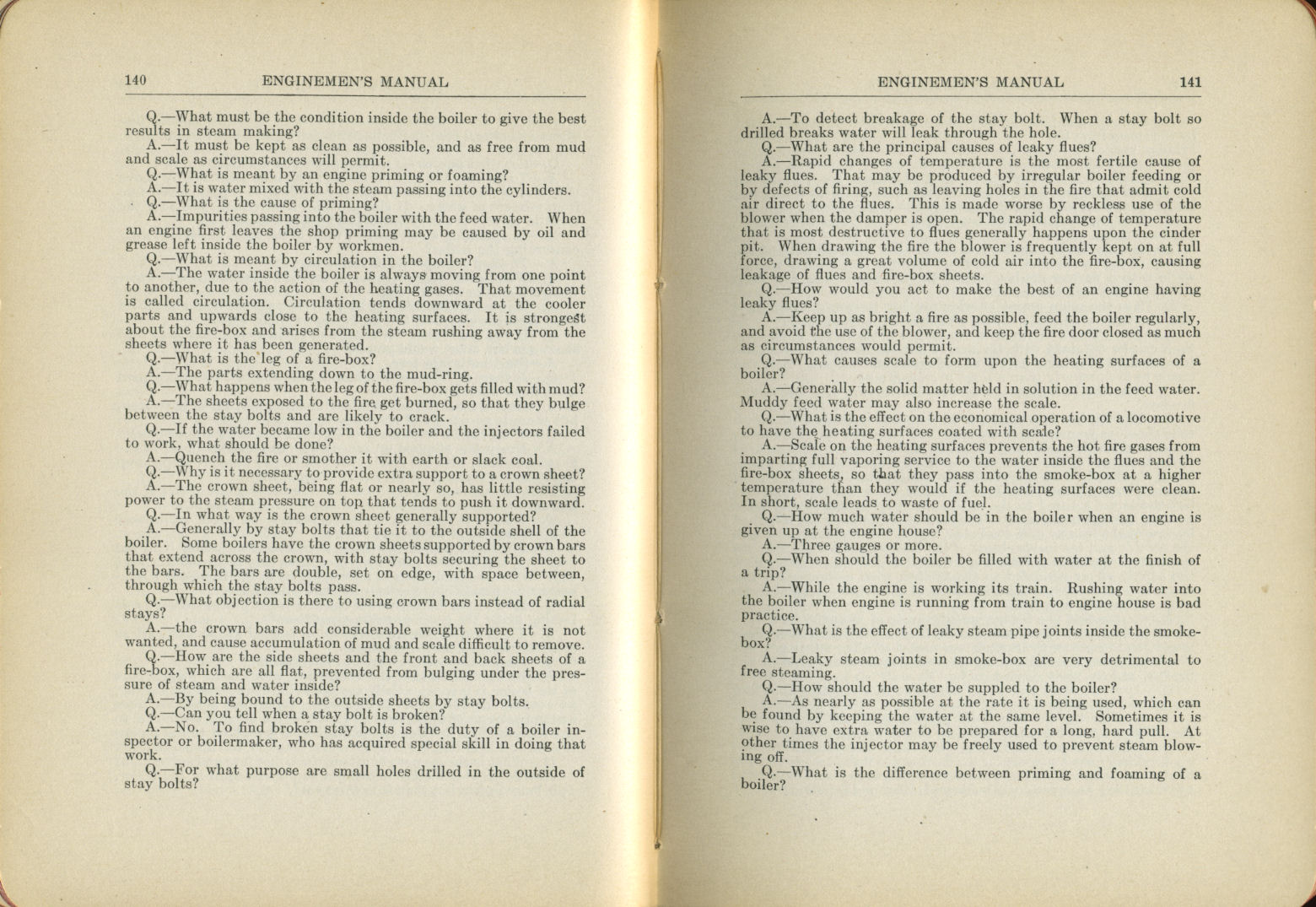 Enginemen's Manual