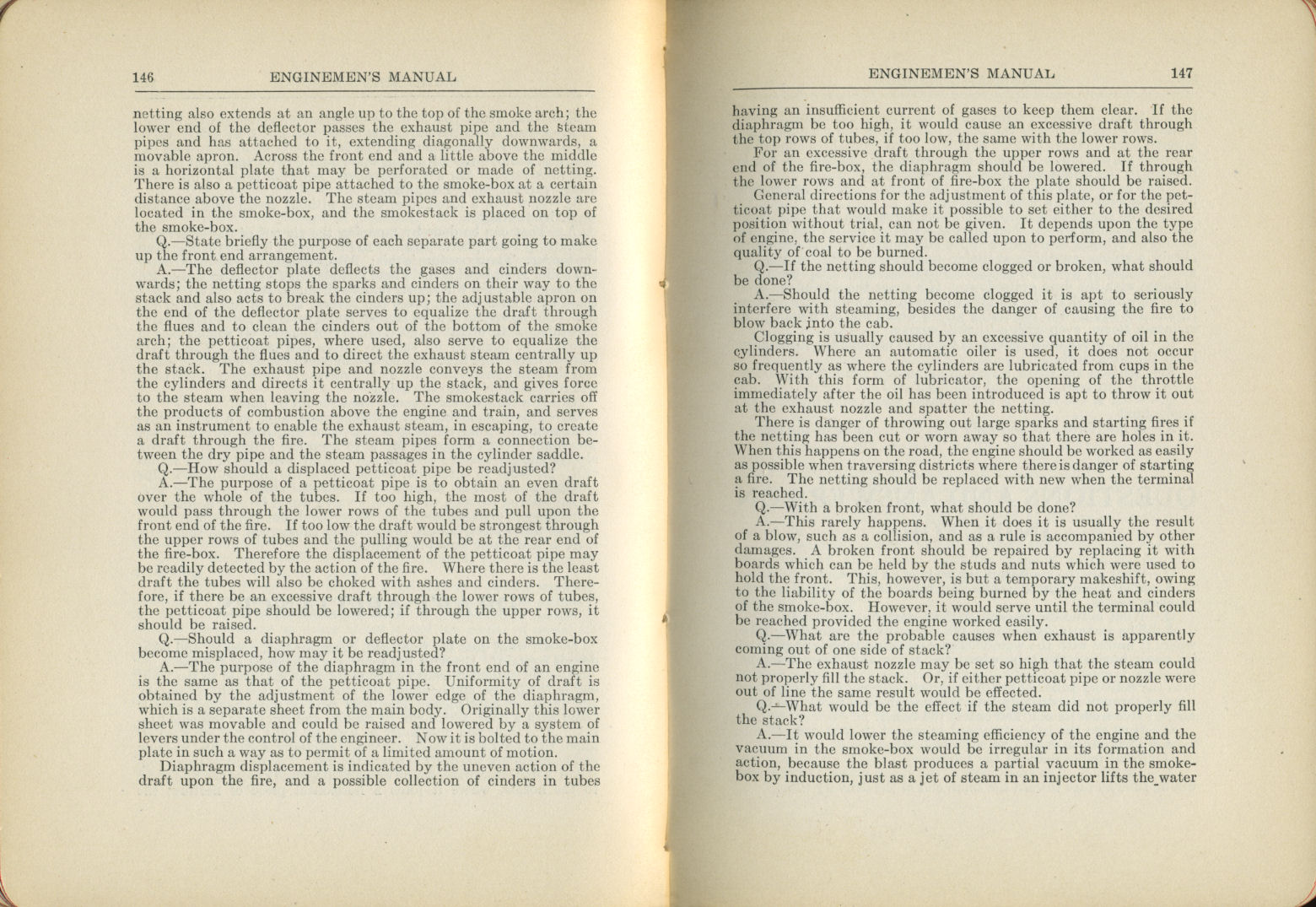 Enginemen's Manual