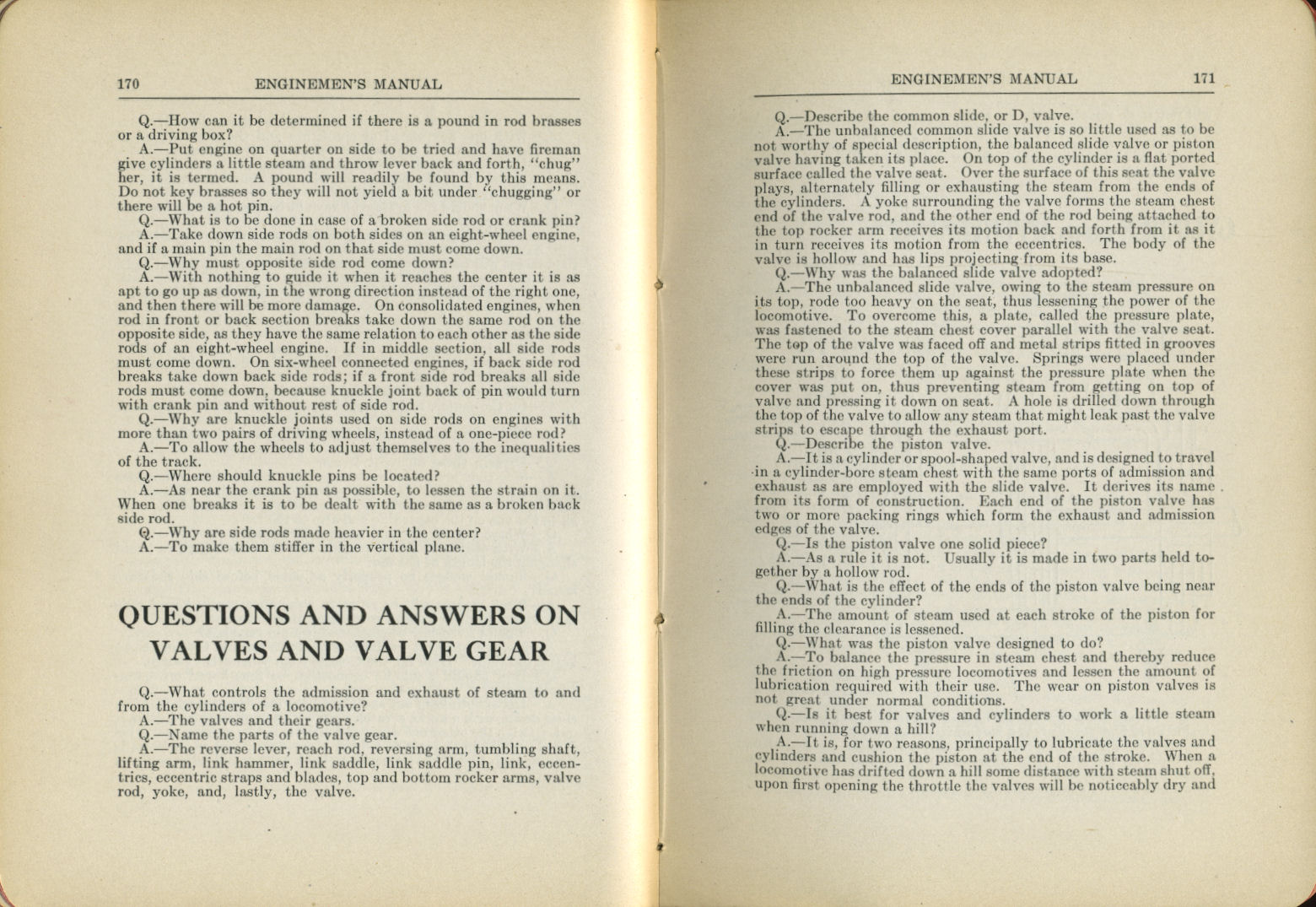 Enginemen's Manual