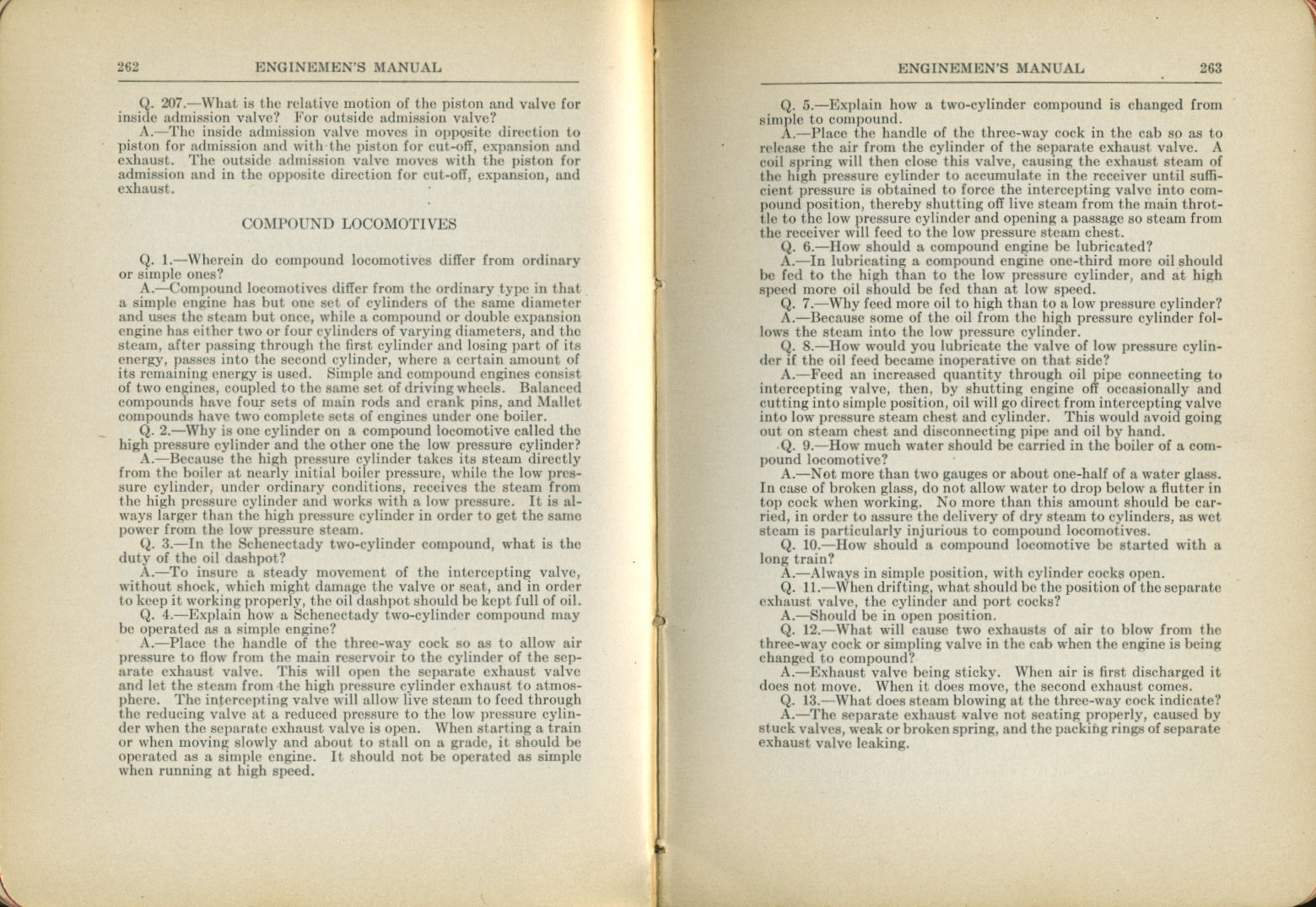 Enginemen's Manual